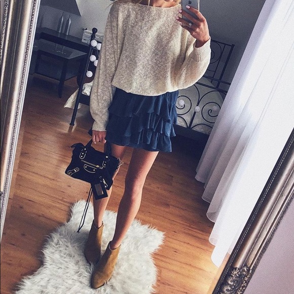 Zara Mid-Height Leather ankle boots size 7.5 - Picture 3 of 13